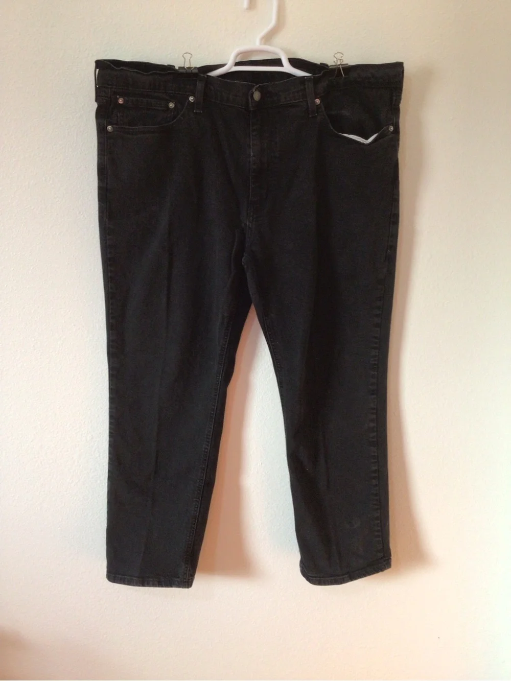 Levi's Slim Straight Black Men's Jeans